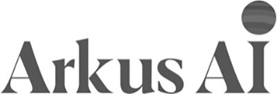Arkus AI logo in grey