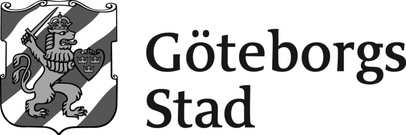 Göteborg stad logo in grey