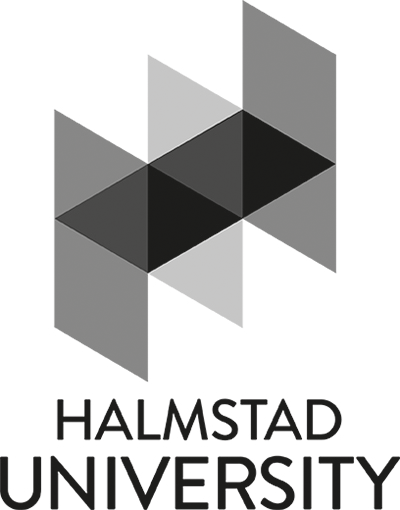 Halmstad University logo in black