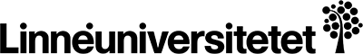 Linnéuniversitetet logo in black