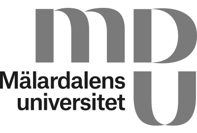 Mälardalens universitet logo in grey