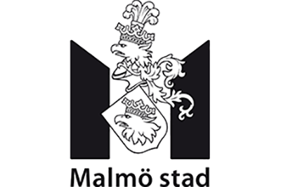 Malmö stad logo in black