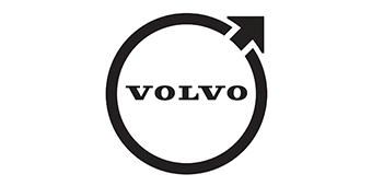 Volvo cars logo in black