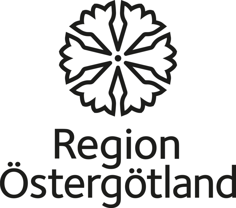 Region Östergötland logo in black