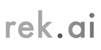 Rek.ai logo in grey