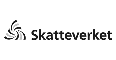 Skatteverket logo in grey and black