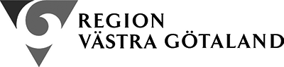 Region Västra Götaland logo in black and grey