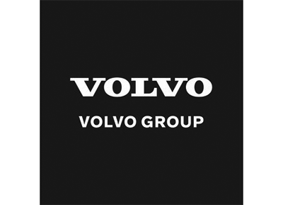 Volvo group logo in black