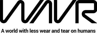 Wavr logo in black