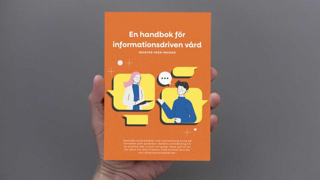 An image of the book En handbok för informationsdriven vård