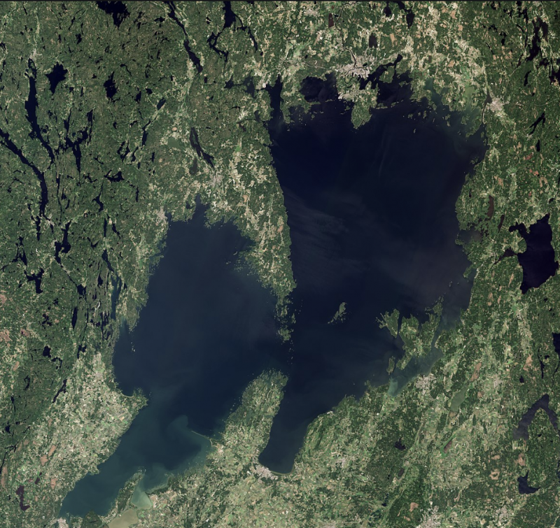 Data cube for climate adoption - Lake Vänern